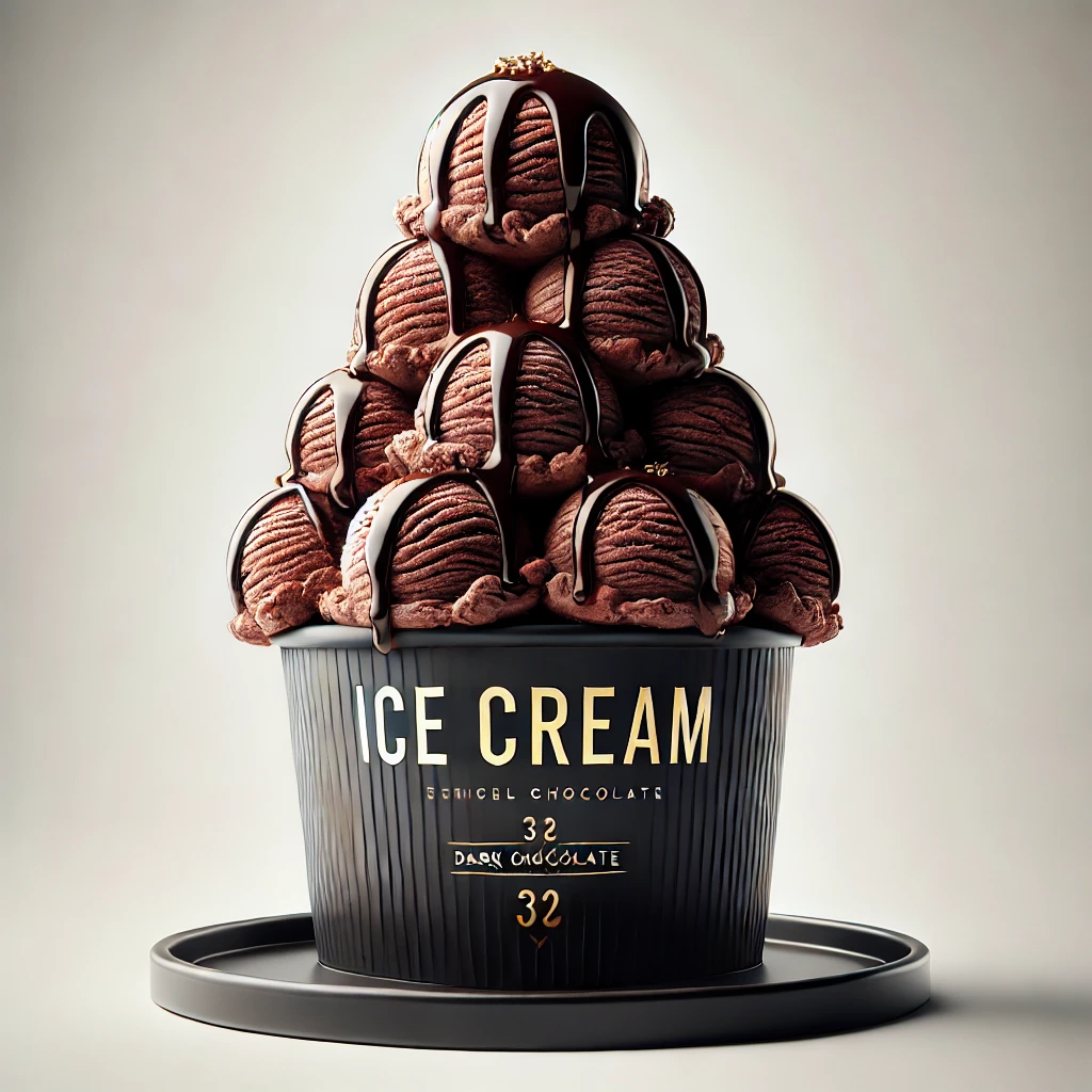 Premium Belgian Chocolate Ice Cream